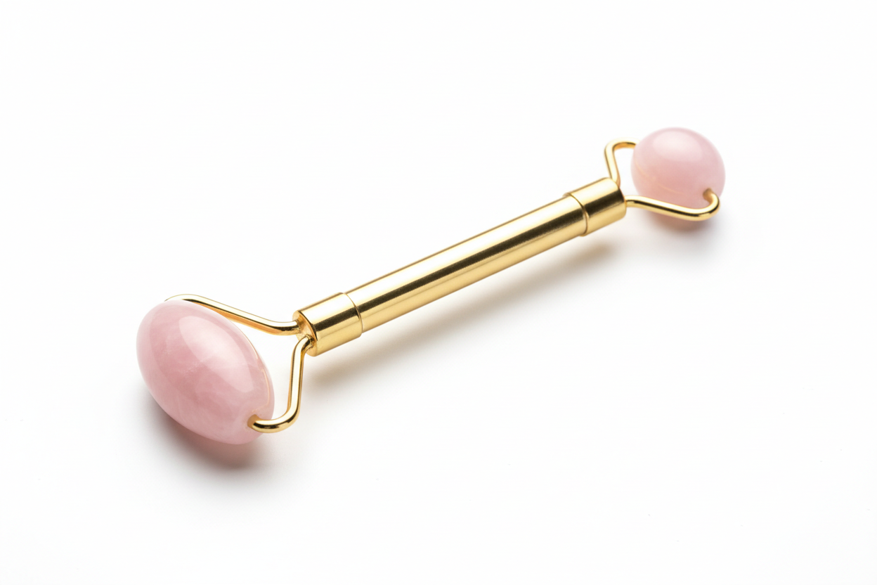 rose quartz roller